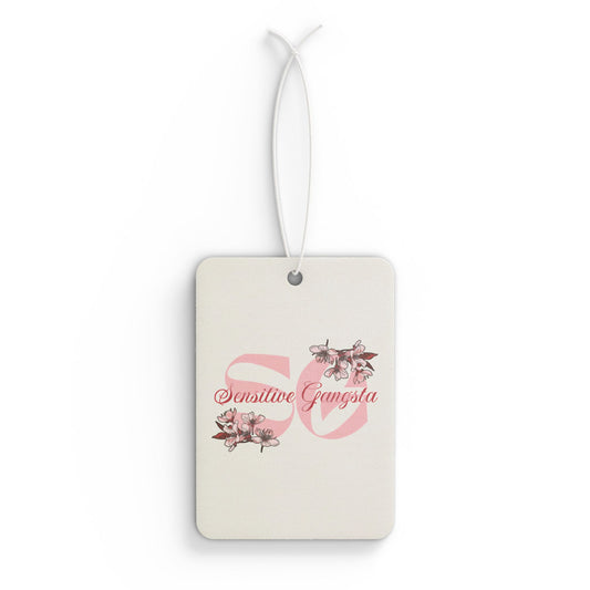 Sensitive Gangsta Car Air Freshener
