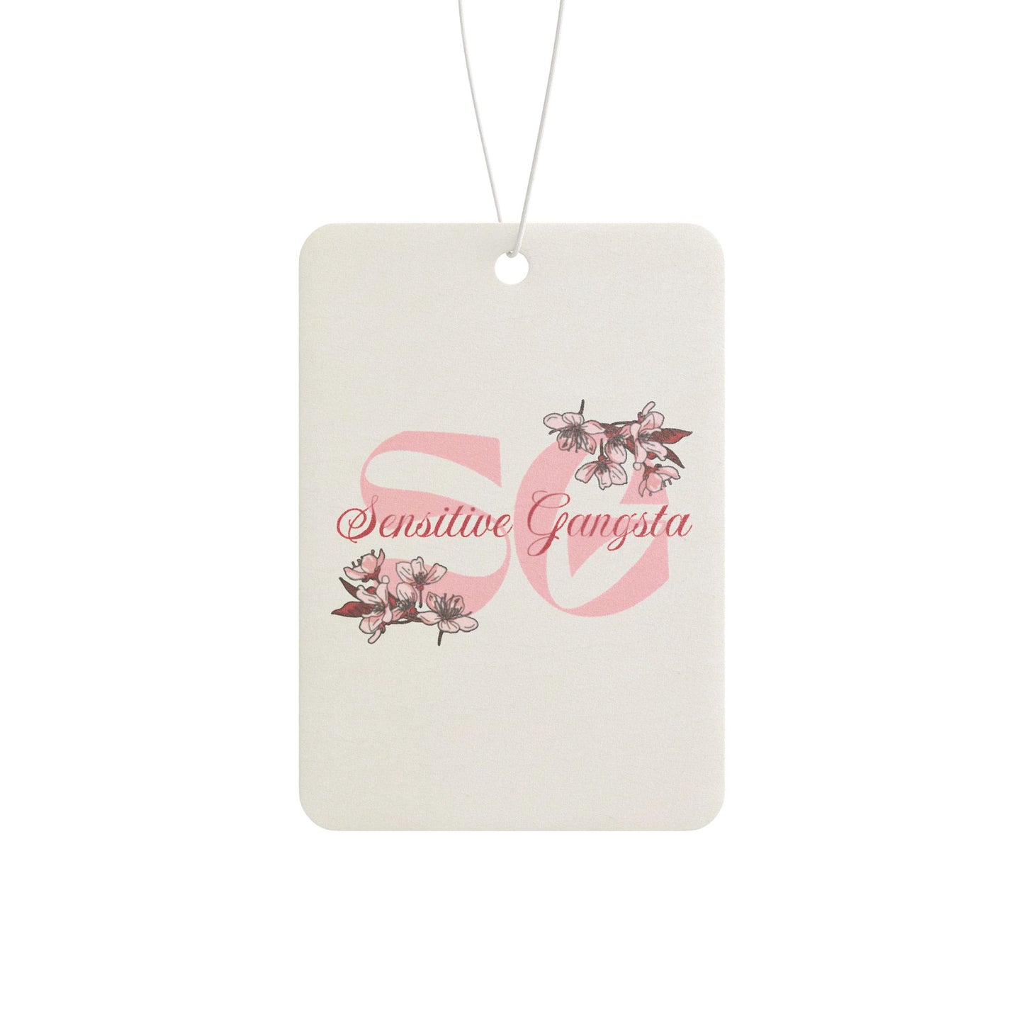 Sensitive Gangsta Car Air Freshener