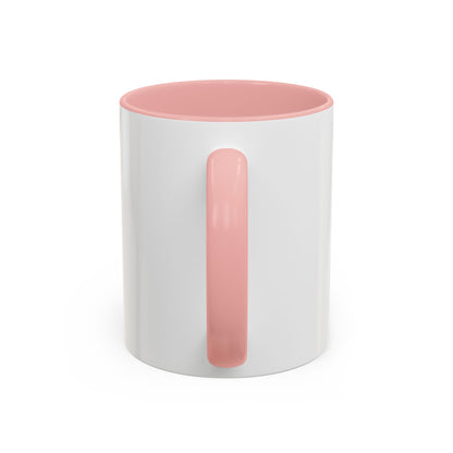 Sensitive Gangsta Pink Floral Accent Coffee Mug — 11/15oz