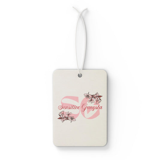 Sensitive Gangsta Car Air Freshener